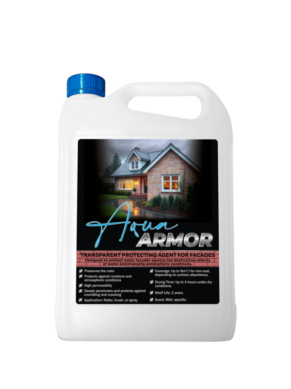 Aqua Armor Impregnation for Facades